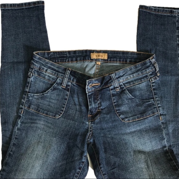 STS Blue Skinny Jeans Sz 7 - Picture 1 of 3